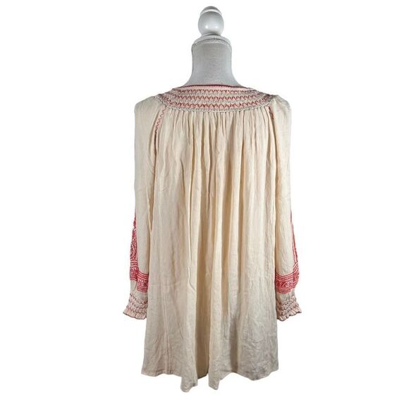 Free People Wind Willow Shift Peasant Mini Dress - Picture 8 of 14